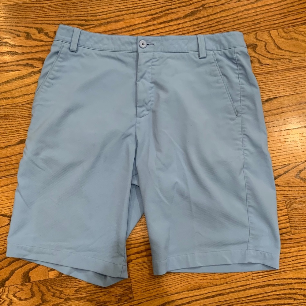 Men's Puma Golf Tech Shorts - Light Blue - 36